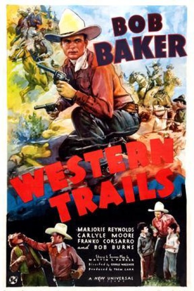 Caratula, cartel, poster o portada de Western Trails
