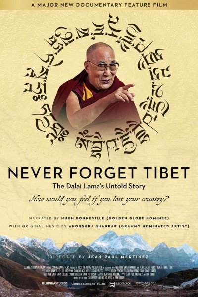 Caratula, cartel, poster o portada de Never Forget Tibet