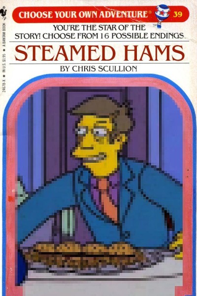 Cubierta de Steamed Hams: The Graphic Adventure