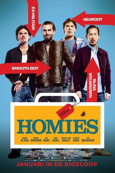 Caratula, cartel, poster o portada de Homies
