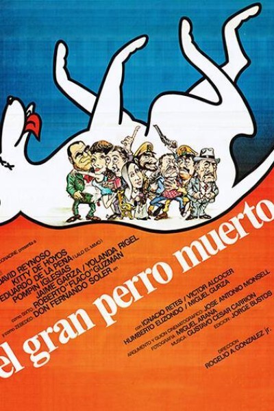 Caratula, cartel, poster o portada de El gran perro muerto