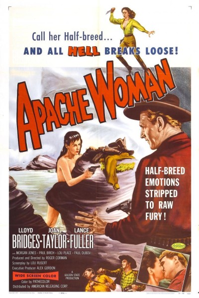 Caratula, cartel, poster o portada de Apache Woman (Mujer apache)