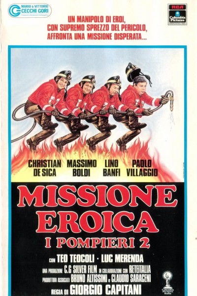 Caratula, cartel, poster o portada de Missione eroica - I pompieri 2