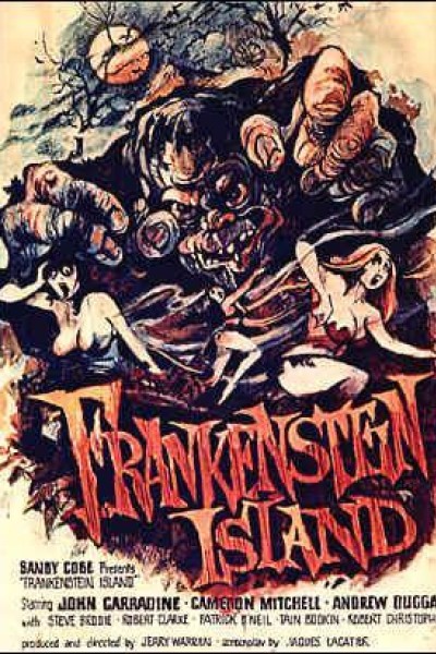 Caratula, cartel, poster o portada de La isla de Frankenstein