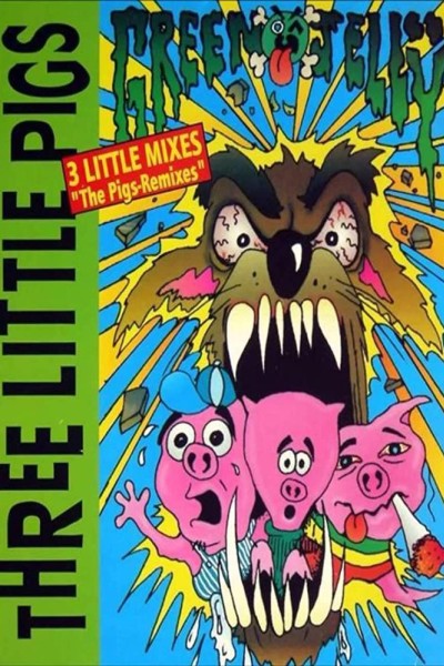 Cubierta de Green Jellÿ: Three Little Pigs