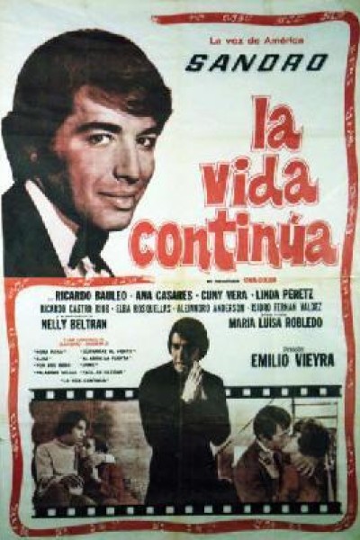 Caratula, cartel, poster o portada de La vida continúa