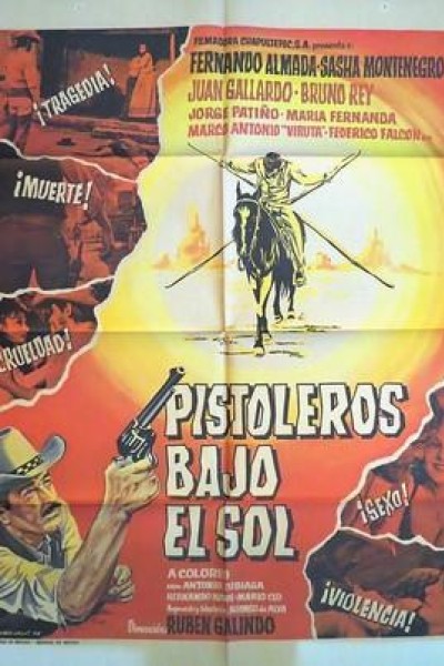 Cubierta de Pistoleros bajo el sol