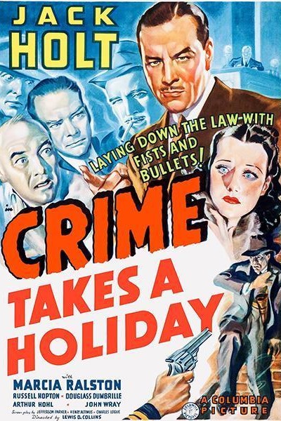 Caratula, cartel, poster o portada de Crime Takes a Holiday