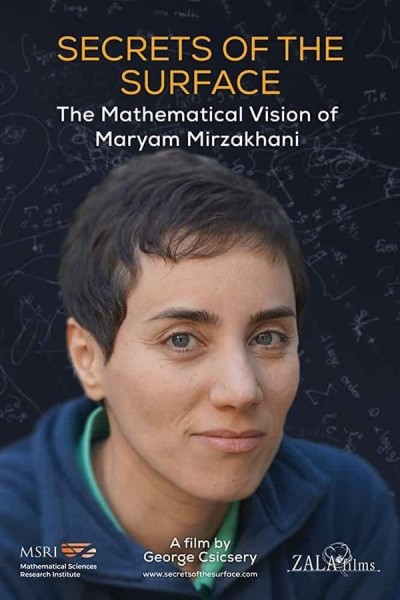 Cubierta de Secrets of the Surface: The Mathematical Vision of Maryam Mirzakhani
