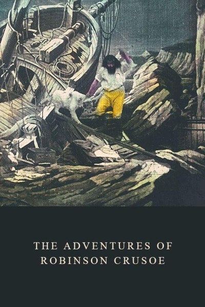 Caratula, cartel, poster o portada de Les aventures de Robinson Crusoé