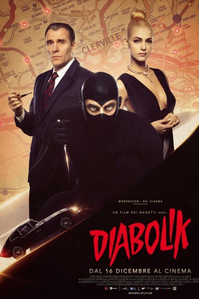 Caratula, cartel, poster o portada de Diabolik