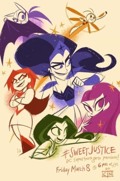 Cubierta de DC Super Hero Girls: Sweet Justice