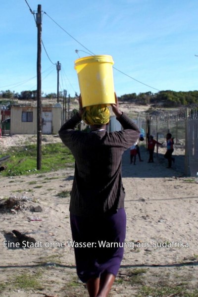 Cubierta de Eine Stadt ohne Wasser: Warnung aus Südafrika