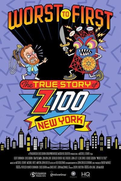 Cubierta de Worst to First: The True Story of Z100 NYC