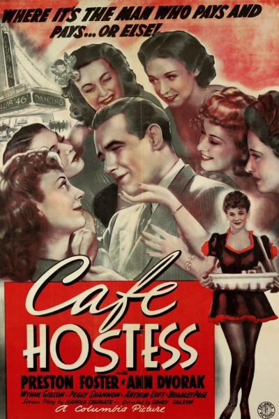 Caratula, cartel, poster o portada de Cafe Hostess