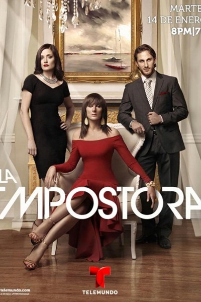 Caratula, cartel, poster o portada de La impostora