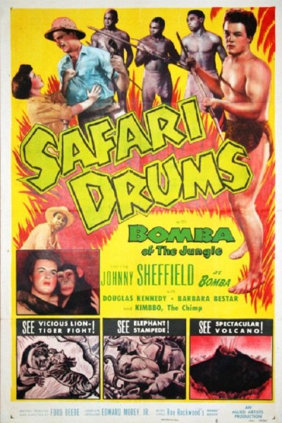 Caratula, cartel, poster o portada de Safari Drums