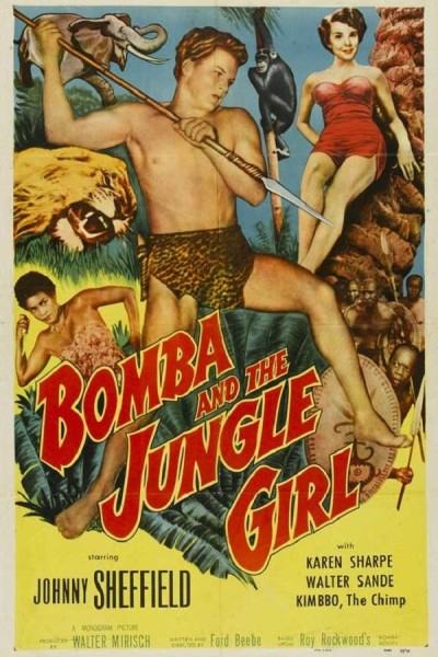 Caratula, cartel, poster o portada de Bomba and the Jungle Girl