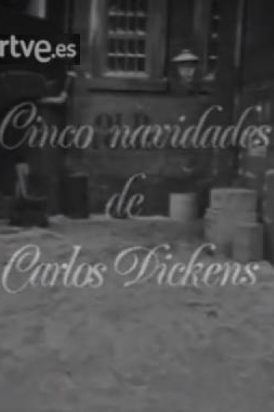 Cubierta de Cinco navidades de Carlos Dickens