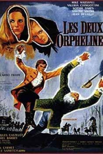 Caratula, cartel, poster o portada de Las dos huerfanitas de París