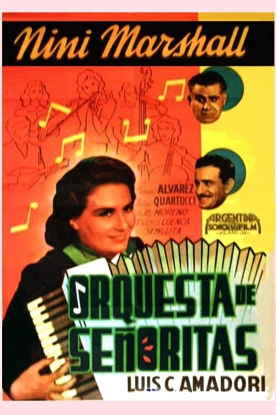 Caratula, cartel, poster o portada de Orquesta de señoritas