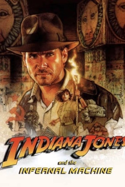 Cubierta de Indiana Jones y la máquina infernal