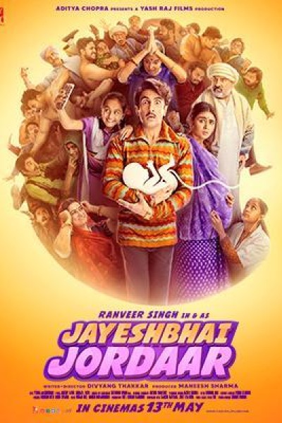 Caratula, cartel, poster o portada de Jayeshbhai Jordaar