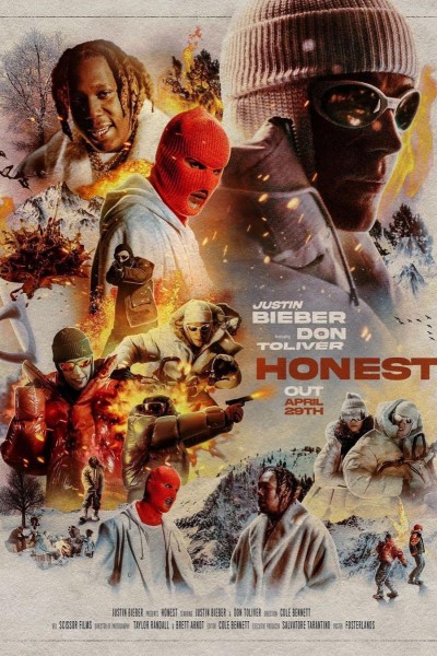 Cubierta de Justin Bieber & Don Toliver: Honest (Vídeo musical)