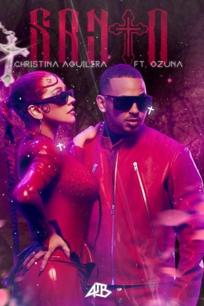 Cubierta de Christina Aguilera, Ozuna: Santo