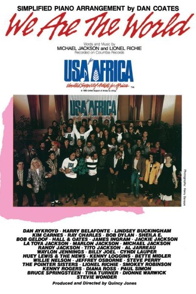 Cubierta de USA for Africa: We Are the World (Vídeo musical)