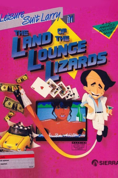 Cubierta de Leisure Suit Larry in the Land of the Lounge Lizards