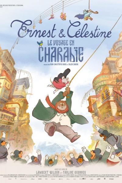 Caratula, cartel, poster o portada de El viaje de Ernest y Célestine