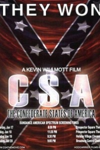 Caratula, cartel, poster o portada de CSA: Confederate States of America (C.S.A.)