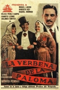Caratula, cartel, poster o portada de La verbena de la Paloma