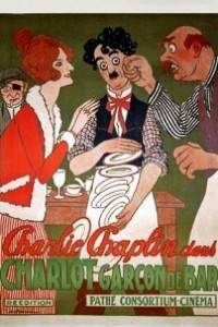 Caratula, cartel, poster o portada de Charlot en el cabaret (Charlot camarero)