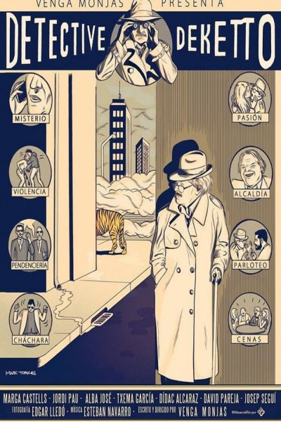 Caratula, cartel, poster o portada de Detective Deketto