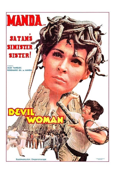 Caratula, cartel, poster o portada de Devil Woman (Manda The Snake Girl)