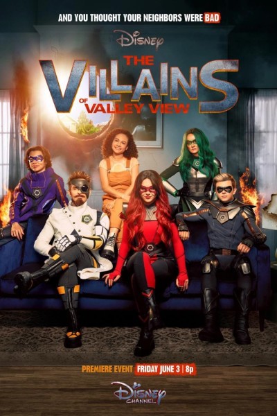 Caratula, cartel, poster o portada de Los villanos de Valley View
