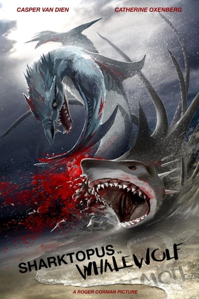 Caratula, cartel, poster o portada de Sharktopus vs. Whalewolf