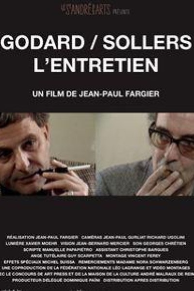 Cubierta de Godard/Sollers: L\'entretien