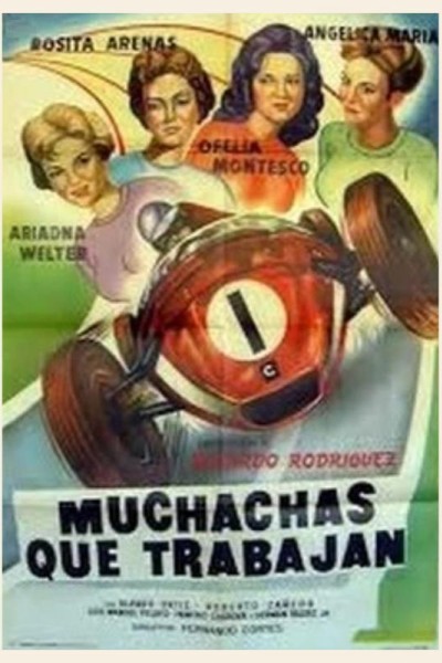 Cubierta de Muchachas que trabajan