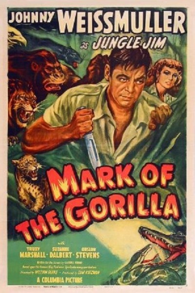 Caratula, cartel, poster o portada de Mark of the Gorilla