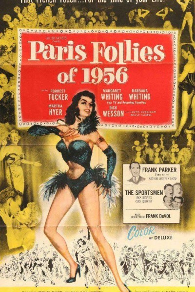 Caratula, cartel, poster o portada de Paris Follies of 1956