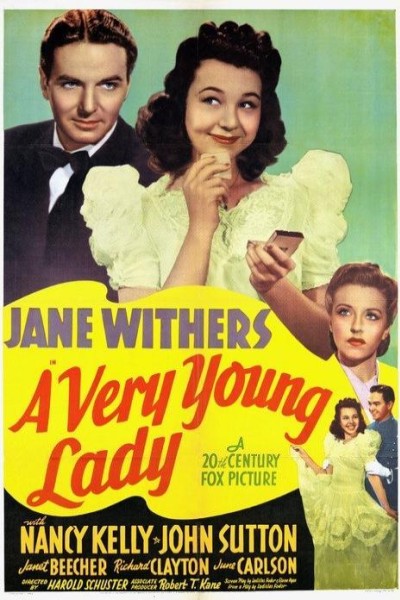 Caratula, cartel, poster o portada de A Very Young Lady