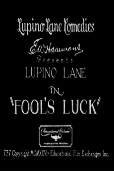 Cubierta de Fool\'s Luck