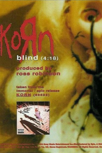 Cubierta de Korn: Blind (Vídeo musical)
