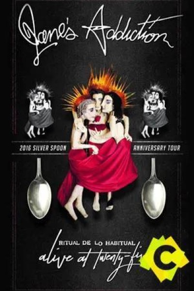 Caratula, cartel, poster o portada de Janes Addiction Ritual De Lo Habitual Alive at Twenty Five