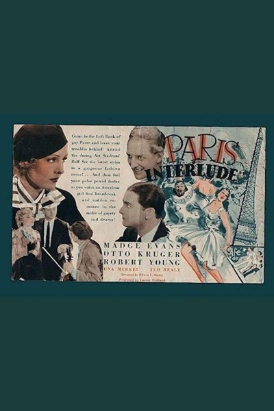 Caratula, cartel, poster o portada de Paris Interlude