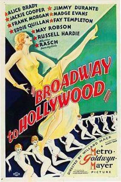 Caratula, cartel, poster o portada de Broadway y Hollywood