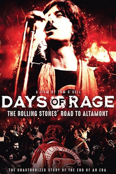 Caratula, cartel, poster o portada de Days of Rage: the Rolling Stones\' Road to Altamont